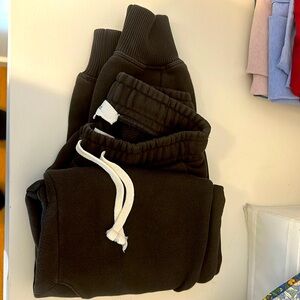 Ba&sh sweatpants size 0 dark gray